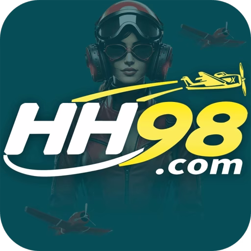HH98.com official app icon logo with pilot character and aviator planes